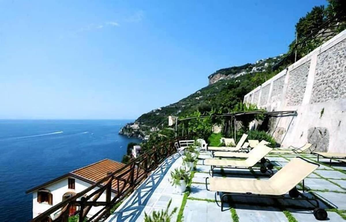 Villa Principessa Pool And Sea Access By Amalfivacation Ravello Exteriér fotografie